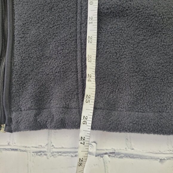 NWT Basic Edition Mens black fleece zipper vest size XL - Picture 4 of 11